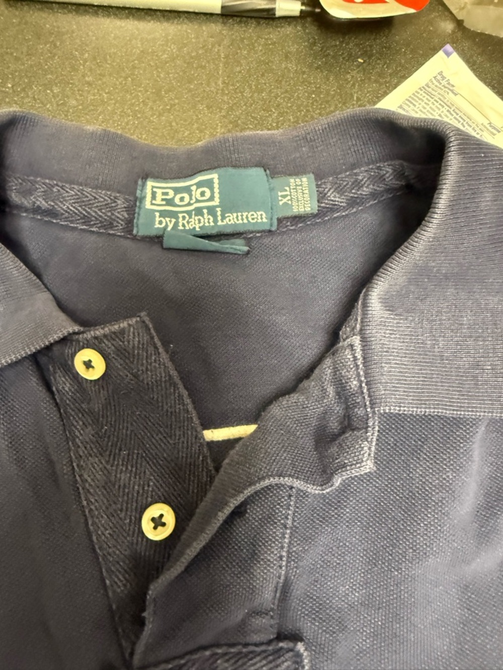Polo by Ralph Lauren Men’s Dark Navy Polo Shirt